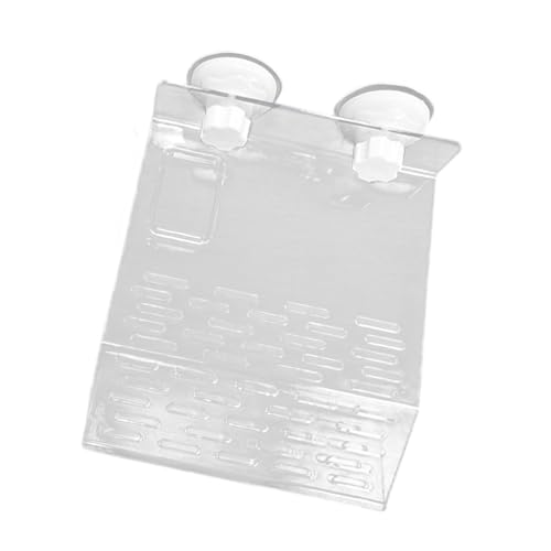 Baoblaze Schildkröten -Backen -Plattform Ornament, Aquarium -Feeder -Vorräte, Saugnapfbecher, Schildkrötenkletterplattform Reptilien Ruhestrasse Terrasse, 20x24 cm von Baoblaze