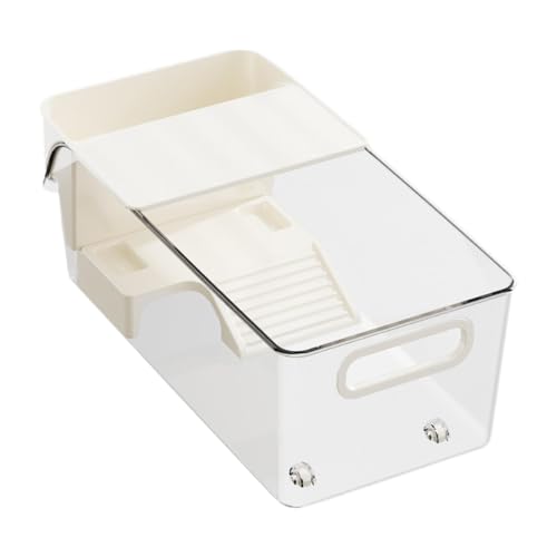 Baoblaze Schildkrötenbecken, Aquarium, Schildkröten-Terrarium, Zucht, Kletterschildkrötengehäuse, Ruhebox, Schildkrötengehege, Starter für Einsiedlerkrebse von Baoblaze