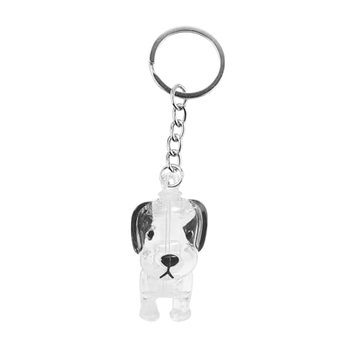 Baoblaze Schlüsselanhänger in Hundeform, Tierhaarsammler, Schlüsselanhänger, dekoratives Zubehör, Tierhaar-Aufbewahrungsflasche für Beileidsgeschenk, Vater, Dalmatiner von Baoblaze