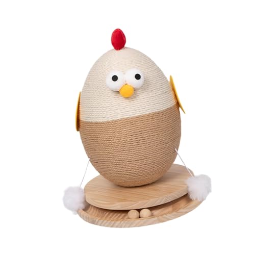 Baoblaze Sisal-Kratzbaum für Küken, Trainingszubehör, lustig für gutes Verhalten, Stabiler Holzsockel, Spielinteraktion, Schleifklauen Baoblaze Sisal-Kratzbaum für Küken, Trainingszubehör, lustig für gutes Verhalten, Stabiler Holzsockel, Spielinteraktion, Schleifklauen von Baoblaze