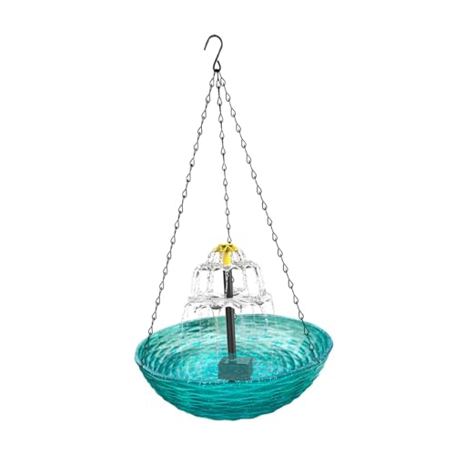 Baoblaze Solarvogelbad 9,25inchx925inchx1969inch Solar angetrieben, Blau Baoblaze Solarvogelbad 9,25inchx925inchx1969inch Solar angetrieben, Blau von Baoblaze