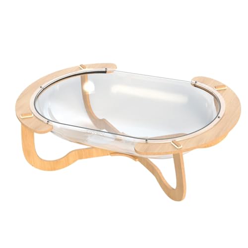 Baoblaze Space Capsule Katzenbett, transparent, universell, stabil, Aktivitätszentrum, Ständer, Möbel, Schlafnest für Kätzchen Baoblaze Space Capsule Katzenbett, transparent, universell, stabil, Aktivitätszentrum, Ständer, Möbel, Schlafnest für Kätzchen von Baoblaze