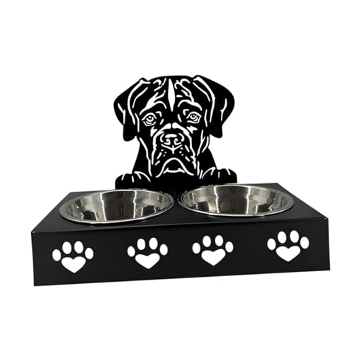 Baoblaze Süße Haustier -Feeder -Schüssel, Doppelkatze Schüssel, Non -Slip -Katzen -Fütterungsschale, Haustierhundschüssel für Welpen, Kätzchen Kätzchen, G von Baoblaze