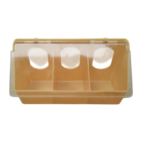 Baoblaze Taube Vogelheizfutterbehälter Anti -Spritzer -Lecksicherungspapagei Feeder Feeder für Kanarische Sitticheet Cockatiel, DREI Löcher Baoblaze Taube Vogelheizfutterbehälter Anti -Spritzer -Lecksicherungspapagei Feeder Feeder für Kanarische Sitticheet Cockatiel, DREI Löcher von Baoblaze
