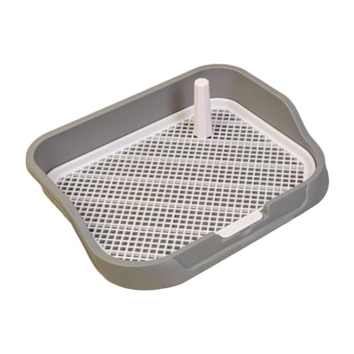 Baoblaze Töpfchen für Hunde, tragbare Welpentoilette, Halter für PIPI-Pads, Katzentoilette für Hunde, Trainingstoilette für Hundewelpen, Hellgrau Baoblaze Töpfchen für Hunde, tragbare Welpentoilette, Halter für PIPI-Pads, Katzentoilette für Hunde, Trainingstoilette für Hundewelpen, Hellgrau von Baoblaze