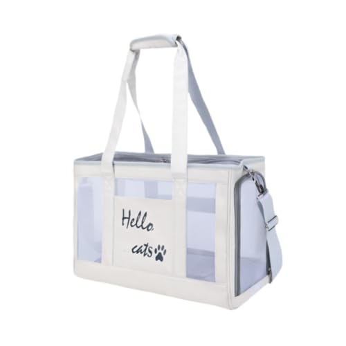 Baoblaze Tragetasche für Haustiere, für Hunde und Katzen, Haltertasche, Netztasche, Spazierengehen, Outdoor, Wandern, tragbar, atmungsaktiv, für den Transport, Weiß Baoblaze Tragetasche für Haustiere, für Hunde und Katzen, Haltertasche, Netztasche, Spazierengehen, Outdoor, Wandern, tragbar, atmungsaktiv, für den Transport, Weiß von Baoblaze