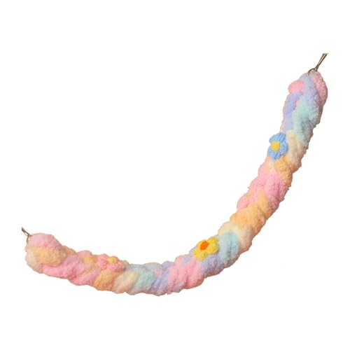 Baoblaze Vogel Seil Barrot Klettern Stehplatte Spielzeug Vogelstange Stand Zuckergleiter Kletterseil für Finkbrüftel kleine Tiere, Bunt Baoblaze Vogel Seil Barrot Klettern Stehplatte Spielzeug Vogelstange Stand Zuckergleiter Kletterseil für Finkbrüftel kleine Tiere, Bunt von Baoblaze