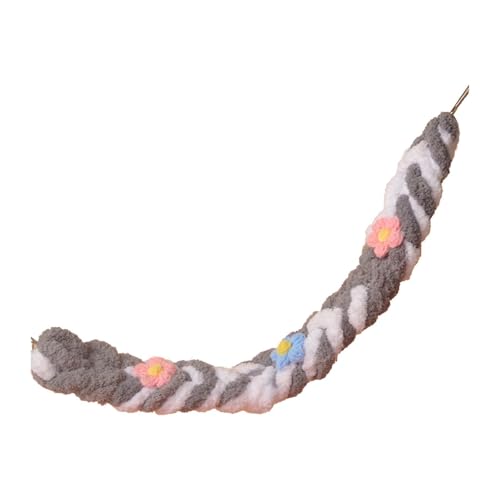 Baoblaze Vogel Seil Barrot Klettern Stehplatte Spielzeug Vogelstange Stand Zuckergleiter Kletterseil für Finkbrüftel kleine Tiere, Grau-weiß Baoblaze Vogel Seil Barrot Klettern Stehplatte Spielzeug Vogelstange Stand Zuckergleiter Kletterseil für Finkbrüftel kleine Tiere, Grau-weiß von Baoblaze