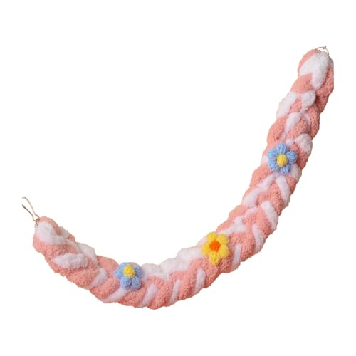 Baoblaze Vogel Seil Barrot Klettern Stehplatte Spielzeug Vogelstange Stand Zuckergleiter Kletterseil für Finkbrüftel kleine Tiere, Rosa Weiß Baoblaze Vogel Seil Barrot Klettern Stehplatte Spielzeug Vogelstange Stand Zuckergleiter Kletterseil für Finkbrüftel kleine Tiere, Rosa Weiß von Baoblaze
