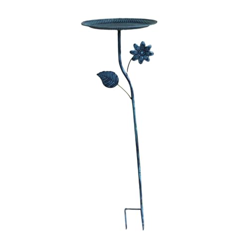 Baoblaze Vogelbad für den Außenbereich, Vogelfutterspender aus, zieht Vögel an, aufzustellen, Vogelfutterspender, Vogelbadschale für Park, Style C von Baoblaze