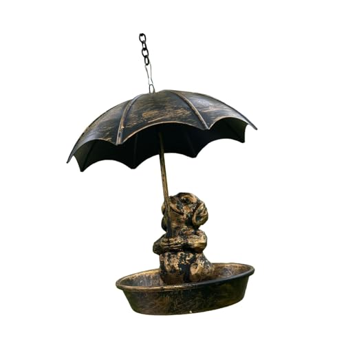 Baoblaze Vogelfutterläder Wasser Fütterungsschale Regenschirmdach robuste Eisen Vögel, Hund Baoblaze Vogelfutterläder Wasser Fütterungsschale Regenschirmdach robuste Eisen Vögel, Hund von Baoblaze