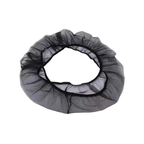 Baoblaze Vogelkäfig-Mesh-Netzabdeckung, Papageienkäfigschutz, Vogelkäfigrock, Haustier-Vogelnetzabdeckung für Kakadus, Nymphensittiche, Wellensittiche, Schwarz, 25cm von Baoblaze