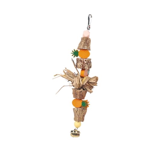 Baoblaze Vogelkäfig-Spielzeug, Vogel-Kauspielzeug, Spielausrüstung, kreatives Spielvogel-Papageienspielzeug, Zerreißspielzeug für Wellensittiche, von Baoblaze
