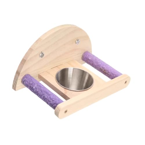 Baoblaze Vogelpapagei -Barsch, Papageienkäfig -Feeder -Schüssel mit Fütterungsbechern robuste Vogelkäfigzubehör für Sittichpapagei Cockatiels, Ohne Spiegel Baoblaze Vogelpapagei -Barsch, Papageienkäfig -Feeder -Schüssel mit Fütterungsbechern robuste Vogelkäfigzubehör für Sittichpapagei Cockatiels, Ohne Spiegel von Baoblaze