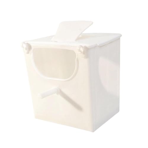 Baoblaze Vogelzucht Nest Box Vogel Käfig Multi -Use Vogel Paarung Box Hanges Käfigzubehör Papageienhaus für Selittel Budgie Lovebirds, Weiß Baoblaze Vogelzucht Nest Box Vogel Käfig Multi -Use Vogel Paarung Box Hanges Käfigzubehör Papageienhaus für Selittel Budgie Lovebirds, Weiß von Baoblaze