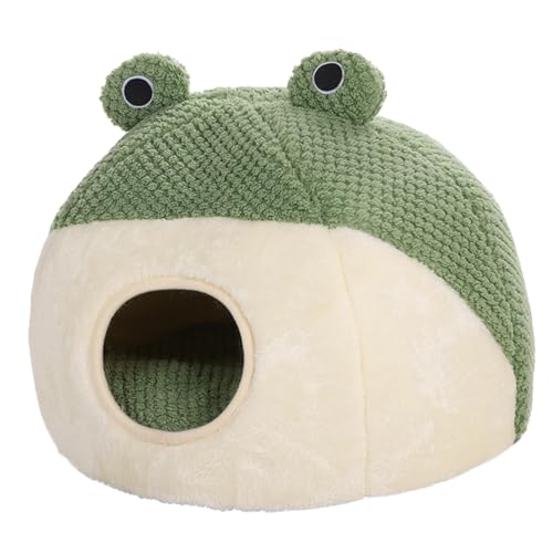 Baoblaze Warmes Hundebett, halbgeschlossenes Haustier-Katzennest, zum Schlafen, selbstwärmend, für den Innenbereich, Froschform, Katzenzelt, Hundekatzenbett, M Stil B Baoblaze Warmes Hundebett, halbgeschlossenes Haustier-Katzennest, zum Schlafen, selbstwärmend, für den Innenbereich, Froschform, Katzenzelt, Hundekatzenbett, M Stil B von Baoblaze