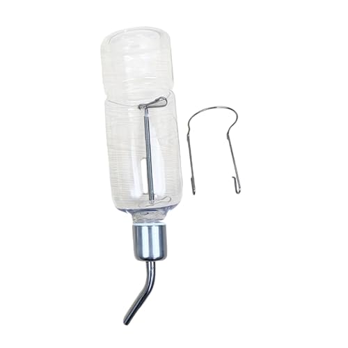 Baoblaze Wasserspender zum Aufhängen im Käfig, Haustier-Wasserflasche, praktische automatische Kleintier-Wasserflasche für Meerschweinchen, Ratten, 350 Ml von Baoblaze