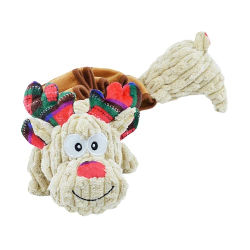 Baoblaze Weihnachts-Hundespielzeug, Plüschspielzeug, Quietschspielzeug, Kauspielzeug für Hunde, weich, für große, Baoblaze Weihnachts-Hundespielzeug, Plüschspielzeug, Quietschspielzeug, Kauspielzeug für Hunde, weich, für große, von Baoblaze