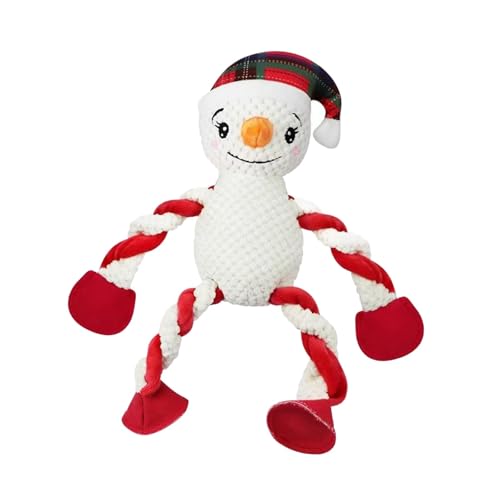 Baoblaze Weihnachts-Hundespielzeug, Quietschspielzeug, Haustierspielzeug, stabil, weich, mit Quietscher, Plüschspielzeug für, Weihnachtsschneemann Baoblaze Weihnachts-Hundespielzeug, Quietschspielzeug, Haustierspielzeug, stabil, weich, mit Quietscher, Plüschspielzeug für, Weihnachtsschneemann von Baoblaze