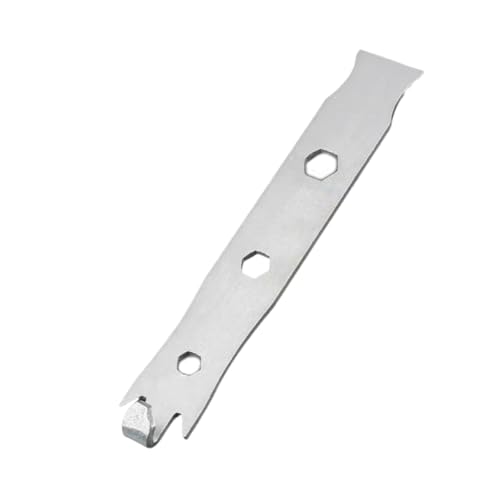 Baoblaze Zaundrahtverdrehung für T-Pfostenklammern, 3 Löcher, 6/8/10 mm, praktisch, genug, um alle Stahldrähte zu verdrehen, spart Arbeit, zu, 15cmx2.5cm Baoblaze Zaundrahtverdrehung für T-Pfostenklammern, 3 Löcher, 6/8/10 mm, praktisch, genug, um alle Stahldrähte zu verdrehen, spart Arbeit, zu, 15cmx2.5cm von Baoblaze