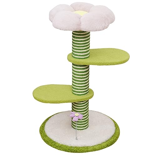 Katzenhaus Katzenbaum, 72 cm Katzenkratzbaum, mehrstöckiger Stabiler Katzenturm, Katzenbaum für Hauskatzen zum Klettern, Spielen und Entspannen Katzenhaus Katzenbaum, 72 cm Katzenkratzbaum, mehrstöckiger Stabiler Katzenturm, Katzenbaum für Hauskatzen zum Klettern, Spielen und Entspannen von Baodiale
