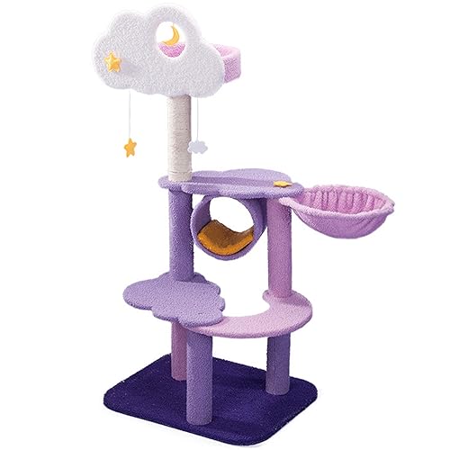 Katzenhaus Katzenbaum All-in-One Katzenturm mit Katzenkratzbaum, Katzenhängematte & Neckspielzeug Katzenhaus Katzenbaum All-in-One Katzenturm mit Katzenkratzbaum, Katzenhängematte & Neckspielzeug von Baodiale
