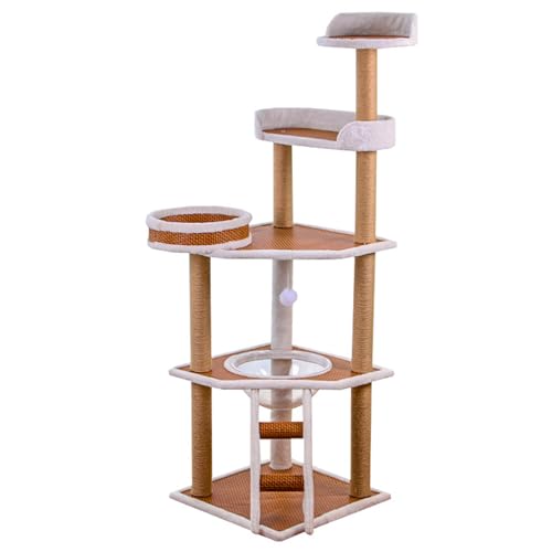Katzenhaus Katzenbaum Kratzspielzeug Aktivitätszentrum Katzenturm Möbel Kratzbaum Katzenhaus Katzenbaum Kratzspielzeug Aktivitätszentrum Katzenturm Möbel Kratzbaum von Baodiale