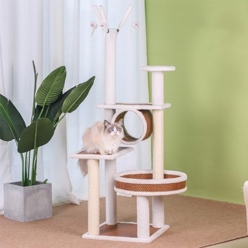Katzenhaus Katzenbaum Kratzspielzeug Aktivitätszentrum Katzenturm Möbel Kratzbaum Katzenhaus Katzenbaum Kratzspielzeug Aktivitätszentrum Katzenturm Möbel Kratzbaum von Baodiale