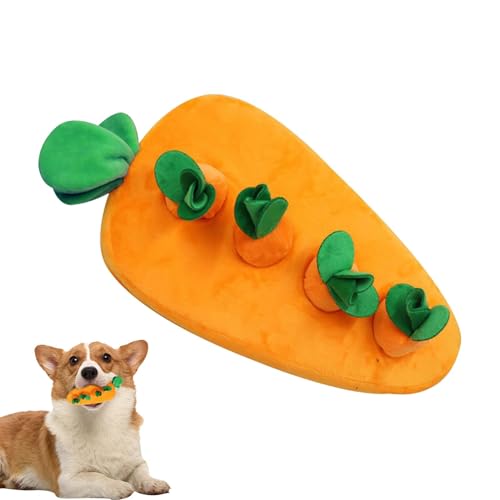 Baoqifong Hundeanreicherungs -Puzzle Karotten, Karottenplüschhund -Puzzle, Interaktive Hundespielzeug Farm Snuffle Matte, Futterspiele für mentale Stimulation und Welpen-Gehirntraining ohne Baoqifong Hundeanreicherungs -Puzzle Karotten, Karottenplüschhund -Puzzle, Interaktive Hundespielzeug Farm Snuffle Matte, Futterspiele für mentale Stimulation und Welpen-Gehirntraining ohne von Baoqifong