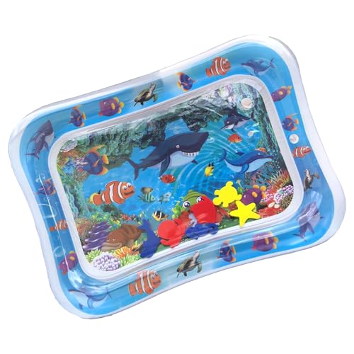 Baoqifong Katzenwasserspielmatte, Wasserspielmatte für Katzen - Indoor -Kinderaktivitätsblock | Interaktives Katzenspielzeug für Haustierspiele, Cooles bequemes Kühlbett für heiße Baoqifong Katzenwasserspielmatte, Wasserspielmatte für Katzen - Indoor -Kinderaktivitätsblock | Interaktives Katzenspielzeug für Haustierspiele, Cooles bequemes Kühlbett für heiße von Baoqifong
