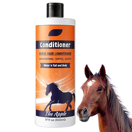 Baoqifong Mähne und Schwanzkonditionierer, Pferdehähne und Schwanzshampoo, 500 ml Tiefe nahrhafte Mähne und Schwanzdetangler Conditioner, Pferdepflegezubehör, Mantelreiniger zur Reinigung und Baoqifong Mähne und Schwanzkonditionierer, Pferdehähne und Schwanzshampoo, 500 ml Tiefe nahrhafte Mähne und Schwanzdetangler Conditioner, Pferdepflegezubehör, Mantelreiniger zur Reinigung und von Baoqifong