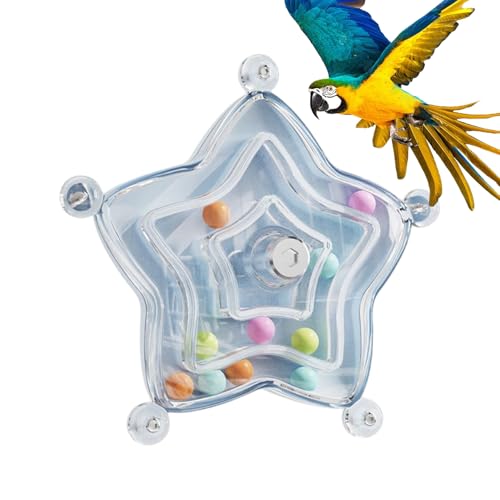 Baoqifong Vogelanreicherungspflichten, Vogelspielzeug für Sittiche,Papageienübungsspinnerspielzeug - Multifunktionale Haustier -Vogel -Übungsversorgungen für Macaws Papageienspatz -Sichtwände Baoqifong Vogelanreicherungspflichten, Vogelspielzeug für Sittiche,Papageienübungsspinnerspielzeug - Multifunktionale Haustier -Vogel -Übungsversorgungen für Macaws Papageienspatz -Sichtwände von Baoqifong