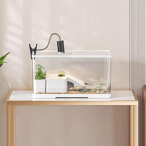 Schildkrötenbecken, Schildkrötenaquarium mit Sonnenplattform und Bodenablauf, für Schildkröten, Krebse, Amphibien, Reptilien Schildkrötenbecken, Schildkrötenaquarium mit Sonnenplattform und Bodenablauf, für Schildkröten, Krebse, Amphibien, Reptilien von Baoyemes