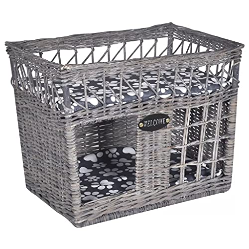 BaraSh Kuschelhöhle für Katzen Haustiere mit Kissen Weide Quadratisch KuschelhöHle Flauschig BaraSh Kuschelhöhle für Katzen Haustiere mit Kissen Weide Quadratisch KuschelhöHle Flauschig von BaraSh