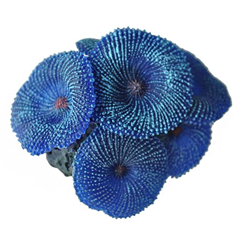Barabesty Aquariumpflanze künstlich korallenblau von Barabesty