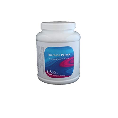 Barbara Seitz Bierhefe Pellets für Hunde - Für Hundefell & Haut, Barfen, Fellwechselpflege (1000 g) von Barbara Seitz