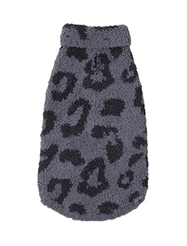 Barefoot Dreams CozyChic® Barefoot in The Wild Haustier-Pullover, Graphit-Carbon, Größe M von Barefoot Dreams