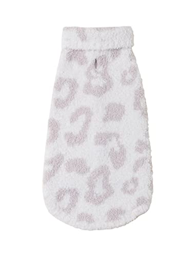 Barefoot Dreams CozyChic® Barefoot in The Wild Haustier-Pullover, cremefarben, Größe L von Barefoot Dreams