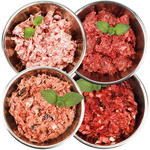Barf-Snack Rohfutter für Hunde & Katzen Sparpaket 28kg mit Rind, Ente, Kaninchen & Fisch Frostfutter/Gefrierfutter von Barf-Snack
