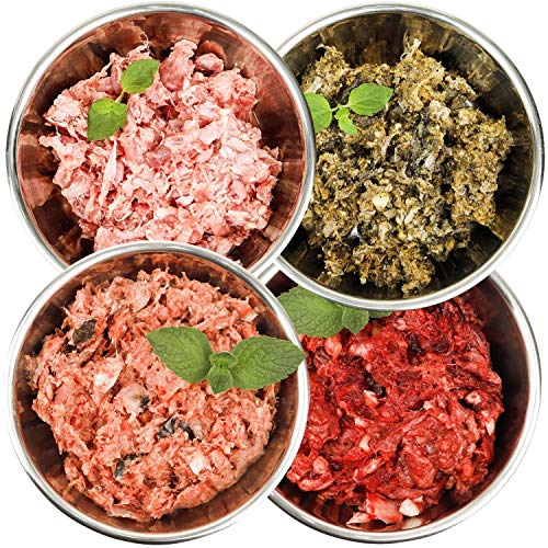 Barf-Snack Sparpaket für empfindliche Tiere 28kg x 1000g mit Rind, Fisch, Ente & Blättermagen, Frostfutter für Hunde & Katzen, rohes Hundefutter von Barf-Snack
