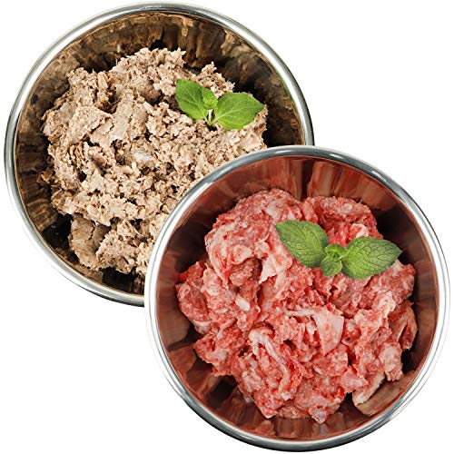 Barf-Snack biologisch artgerechtes Frostfleisch für Hunde & Katzen - Sparpaket Rind-Power-Mix & Hähnchen Komplett 28kg Gefrierfutter für Katzen, gesundes Hundefutter von Barf-Snack