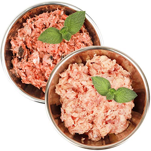 Barf-Snack biologisch artgerechtes Rohfleisch - Sparpaket Pute & Fisch 28kg gesundes Barf-Frostfutter für Hunde & Katzen von Barf-Snack