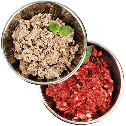 Barf-Snack biologisch artgerechtes Rohfleisch - Sparpaket Rind-Power-Mix & Rind Komplett mit Pansen 28kg Gefrierfutter/Frostfutter für Hunde & Katzen von Barf-Snack