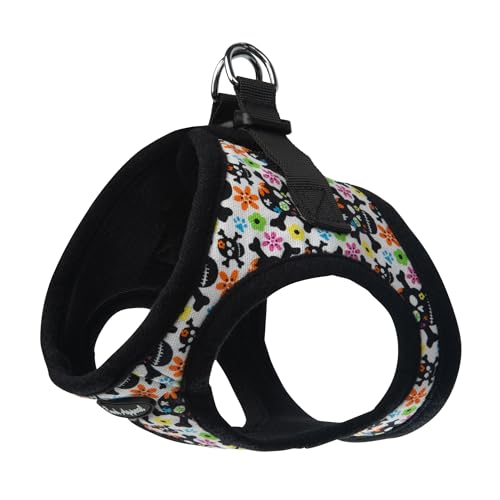 Bark Appeal Skull Multi Step-in Hundegeschirr für kleine bis mittelgroße Haustiere – aktualisierte Größe, erneutes Messen ist unerlässlich – weiches Westengeschirr – Anti-Würgen mit verstellbarem Gurt Bark Appeal Skull Multi Step-in Hundegeschirr für kleine bis mittelgroße Haustiere – aktualisierte Größe, erneutes Messen ist unerlässlich – weiches Westengeschirr – Anti-Würgen mit verstellbarem Gurt von Bark Appeal