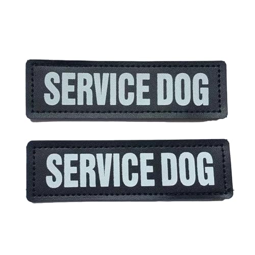Service Dog Patch für unser reflektierendes Ultra-Geschirr (Größe M bis L) von Bark Appeal