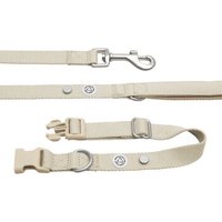 Barkalot Hundehalsband-Auslaufset beige M von Barkalot