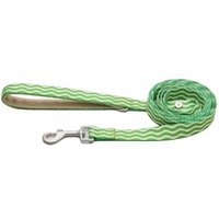 Barkalot Hundeleine Recyceltes Polyester beige /grün von Barkalot