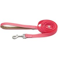 Barkalot Hundeleine Recyceltes Polyester rot/ rosa von Barkalot