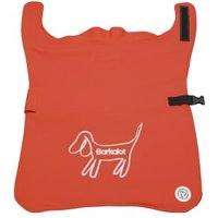Barkalot Hunderegenmantel aus Upcycled-Stoff rot S von Barkalot