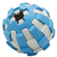 Barkalot Hundespielzeug-Leckerli-Spender blau/ türkis/ weiß von Barkalot
